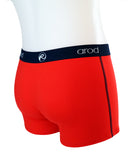 NOUVEAU - boxer homme coutures plates ZIGGY Rouge et Marine - Coton BIO EA