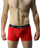 MEN'S TECHNICAL BOXER FLAT STITCHING ZIGGY RED