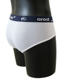 slip homme coutures plates ZEXY 3D ajouré blanc