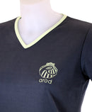 WOMEN'S BREATHABLE T-SHIRT SHORT SLEEVES WOOTEL SLATE GREY