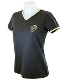 WOMEN'S BREATHABLE T-SHIRT SHORT SLEEVES WOOTEL SLATE GREY