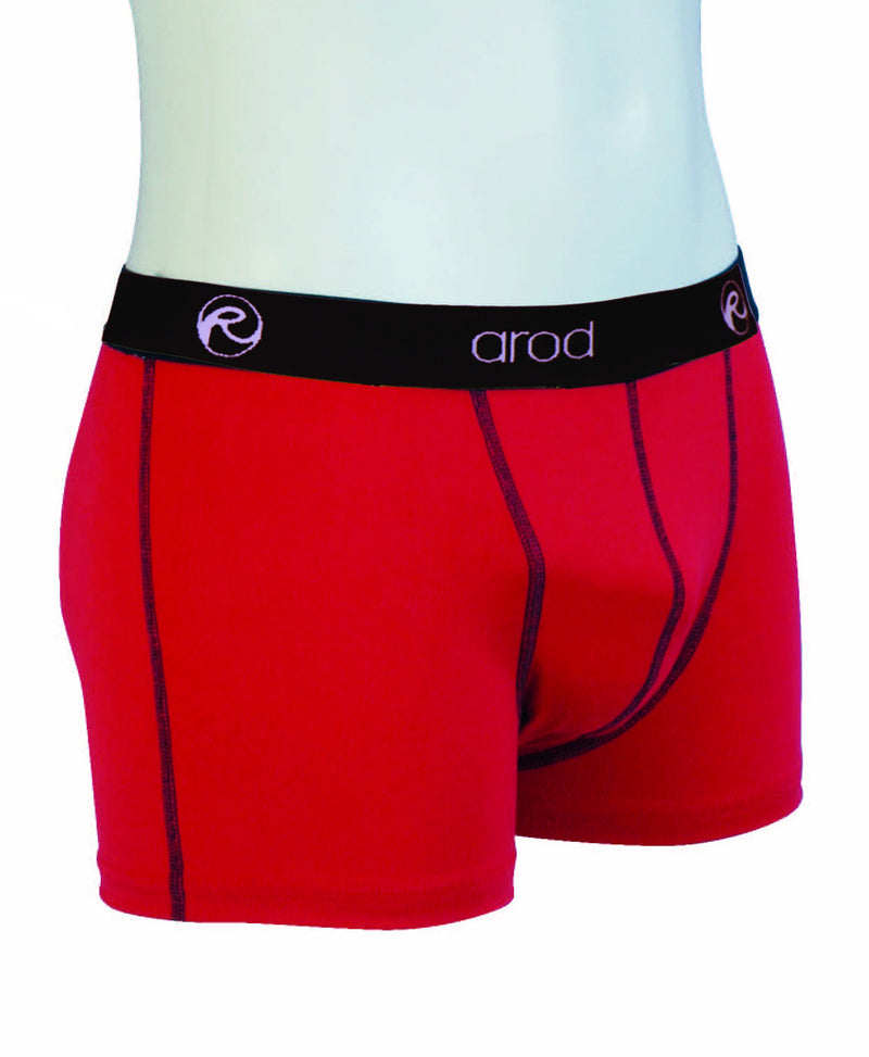 boxer homme coutures plates ZIGGY Rouge