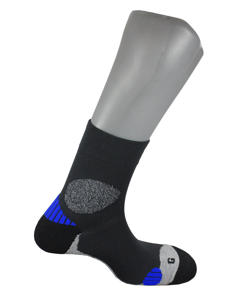 chaussettes anti-ampoules socquettes ATRAIL noir / bleu