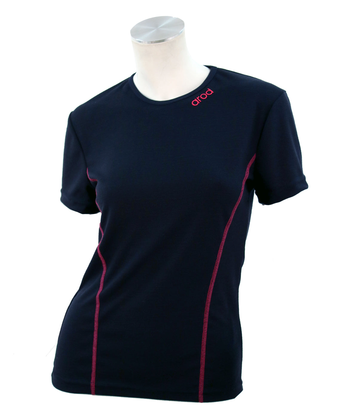 T-shirt Femme Taille 44/46 - Noir, Gris, Blanc Motif Floral - Coton - Occasion Très Bon état