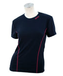 NOUVEAU T-shirt femme manches courtes WOOCY Marine