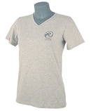 NOUVEAU t-shirt femme WOODY gris Milleraies en 100% Coton Bio