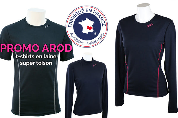 SUPER PROMO sur les t-shirts en LAINE SUPER TOISON !