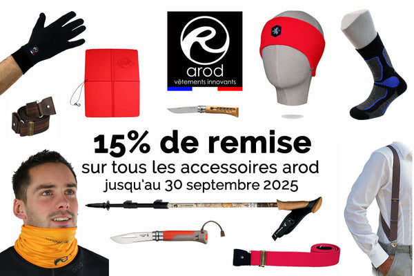 15% de remise sur absolument tous les accessoires !