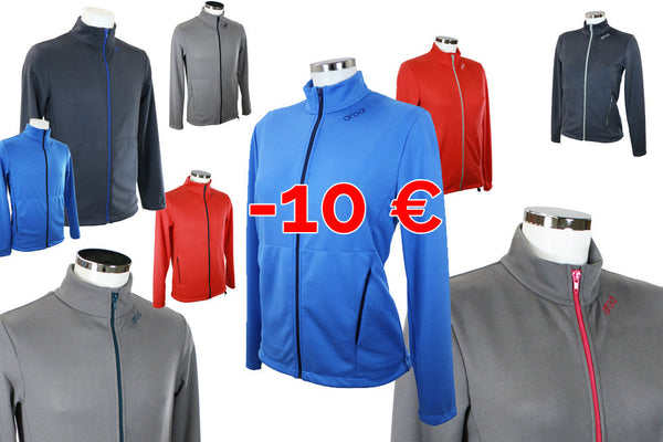 10 euros de remise sur tous nos gilets homme et femme