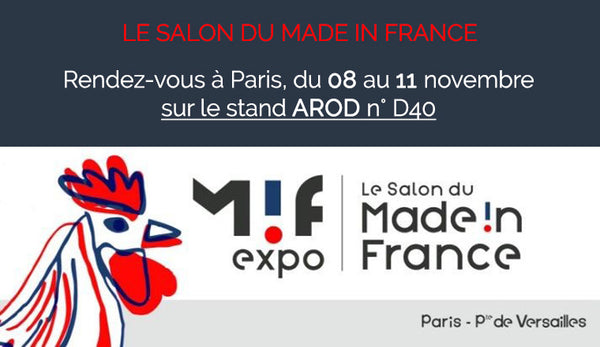 AROD au Salon du Made in France à Paris du 08 au 11 novembre 2019
