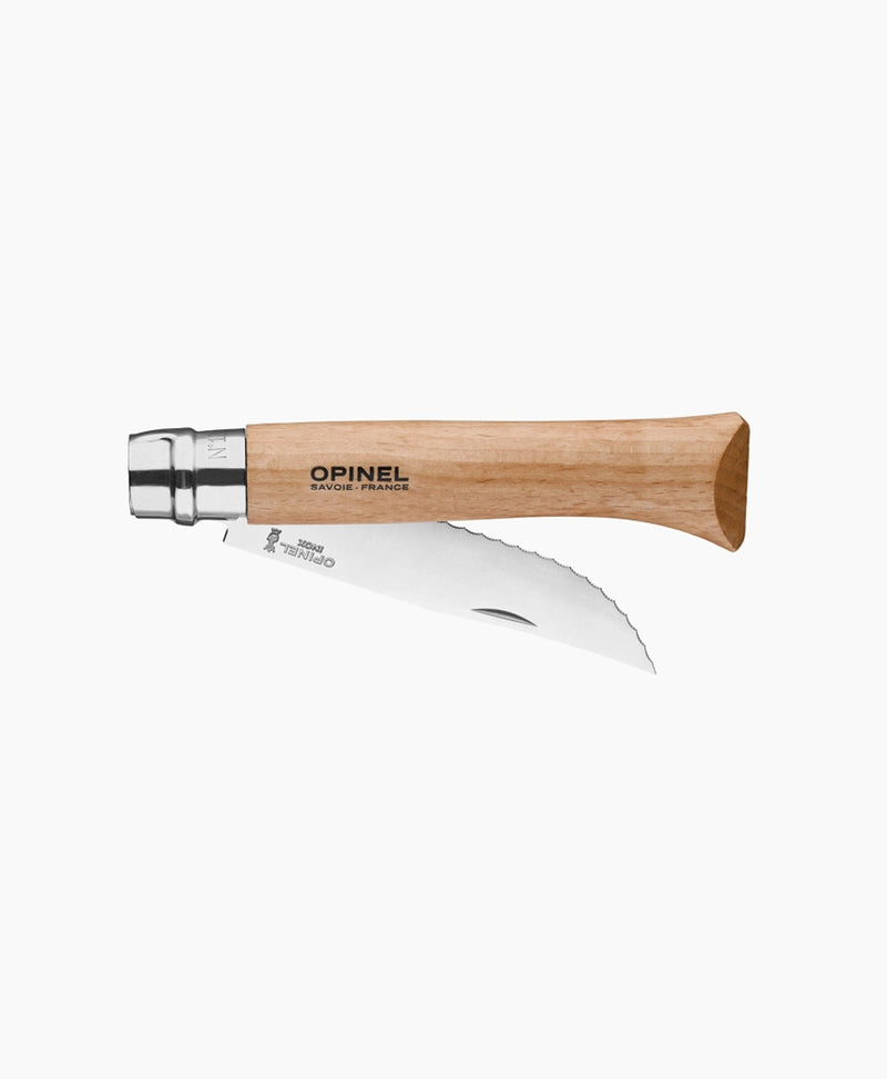 COUTEAU N°12 OPINEL cranté ACRAN hêtre