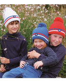 Bonnet enfant Rouge - ref. ACOLL - marque BLANC BONNET