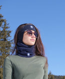 Bandeau coloris Marine uni - ref. AJOGG - marque BLANC BONNET