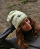 Bonnet coloris Vert papillon - ref. ALIL - marque BLANC BONNET