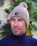 Bonnet Marron uni Made in France ref. ARION de la marque BLANC BONNET