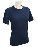 NOUVEAU t-shirt unisexe ref. LAON Marine en 100% Coton Bio