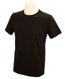 NOUVEAU t-shirt unisexe ref. LAON Noir en 100% Coton Bio