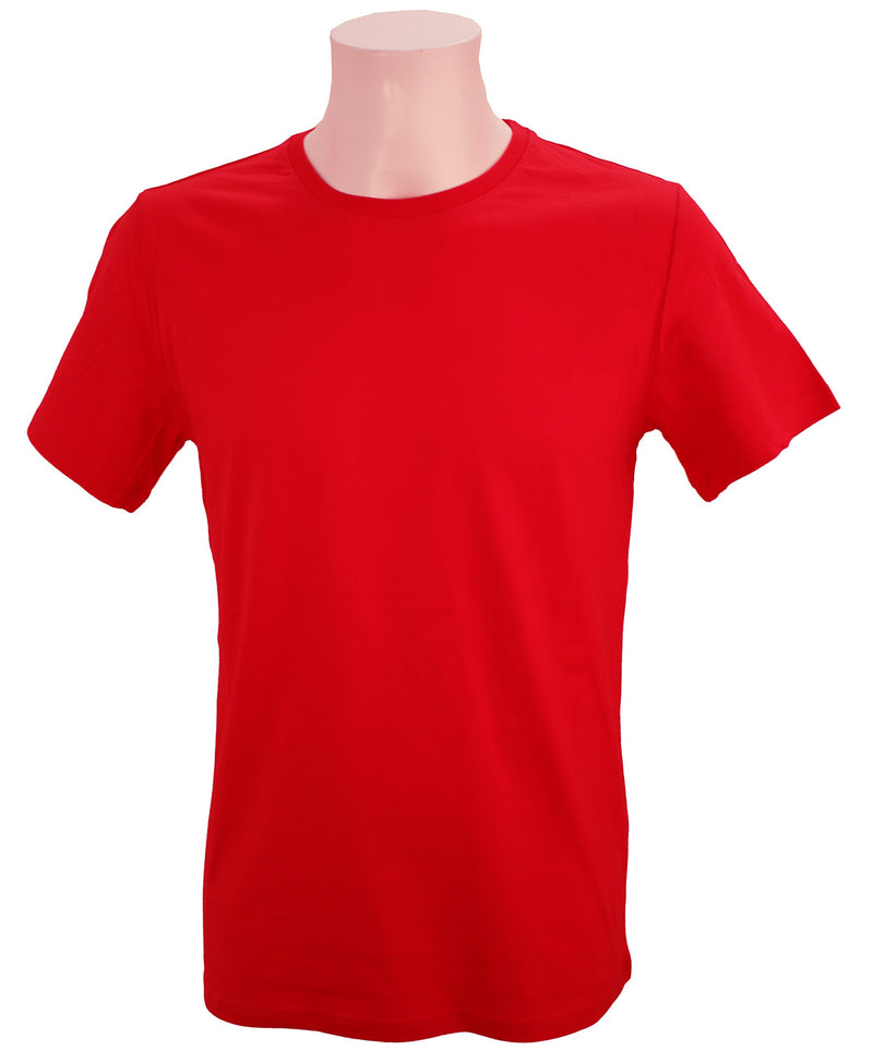 NOUVEAU t-shirt unisexe ref. LAON Rouge en 100% Coton Bio