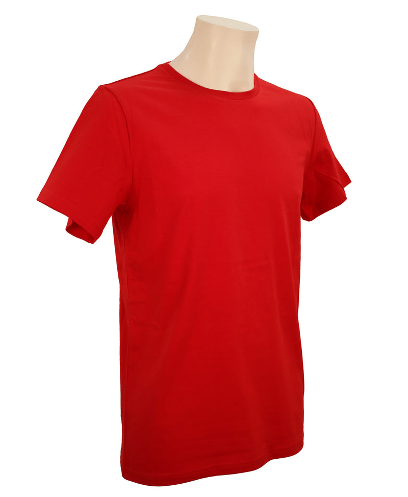 NOUVEAU t-shirt unisexe ref. LAON Rouge en 100% Coton Bio