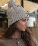 Bonnet Marron uni Made in France ref. ARION de la marque BLANC BONNET