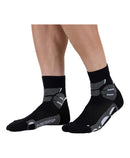 socquettes MONNET - MID EXPERT - noir/blanc