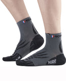 Socquettes MONNET - RUN X-LIGHT - gris/noir
