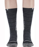 Chaussette laine MONNET - TREK MEDIUM - Beige noir