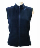 polaire femme sans manche WAFER marine