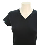 NOUVEAU t-shirt femme - réf. WIIT Marine uni - Coton Bio / Elasthanne