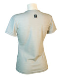 NOUVEAU T-shirt femme manches courtes WOOCY Argile