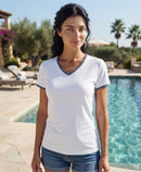 WOMEN'S BREATHABLE T-SHIRT WOODY WHITE