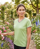 WOMEN'S BREATHABLE T-SHIRT WOODY BUTTERFLY GREEN
