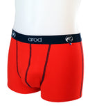 NOUVEAU - boxer homme coutures plates ZIGGY Rouge et Marine - Coton BIO EA