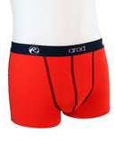 NOUVEAU - boxer homme coutures plates ZIGGY Rouge et Marine - Coton BIO EA