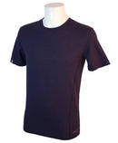T-shirt homme manches courtes col rond ZUN coton BIO Marine uni