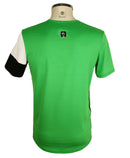 T-shirt homme manches courtes col rond ZUN Vert / Blanc / Noir
