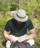 Crambes Hat Safari Model Grey - Chalk - Khaki