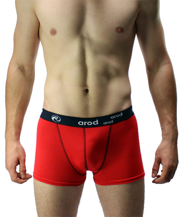 boxer homme coutures plates ZIGGY Rouge