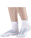 Socquettes MONNET - RUN X-LIGHT - blanc/gris