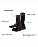 Jarrette MONNET - TREK EXPERT - noir/rouge