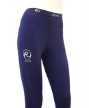 Caleçon long femme coutures plates WALON Marine