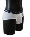 MEN'S TECHNICAL BOXER FLAT STITCHING ZIGGY WHITE 3D