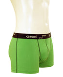 boxer homme coutures plates ZIGGY vert vif