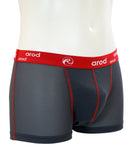 MEN'S TECHNICAL BOXER FLAT STITCHING ZIGGY GRAPHITE 3D