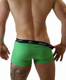 boxer homme coutures plates ZIGGY vert vif