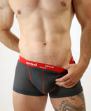 MEN'S TECHNICAL BOXER FLAT STITCHING ZIGGY GRAPHITE 3D