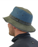 CHAPEAU CRAMBES MIXTE - AFARI BLEU/KAKI/NOIR