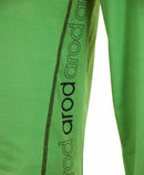 T-shirt homme manches longues col rond ZAMIR vert vif