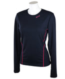 T-shirt femme manches longues WOOLY Marine