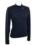 T-shirt femme manches longues WOOL Marine